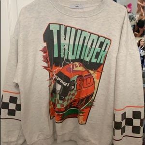adika thunder crewneck